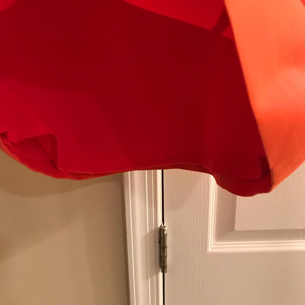 Ann Taylor Orange Skirt Size 8 - Picture 4 of 4